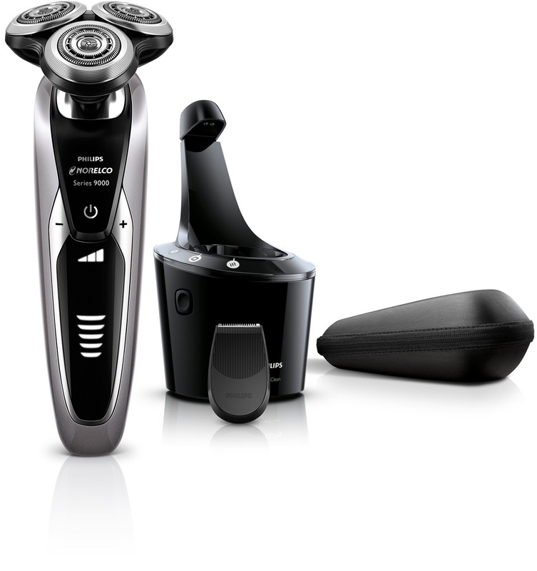 Amazon.com: Philips Norelco Shaver 9300 with SmartClean, Rechargeable Wet/Dry Electric Shaver with Precision Trimmer Attachment, S9311/87: Beauty