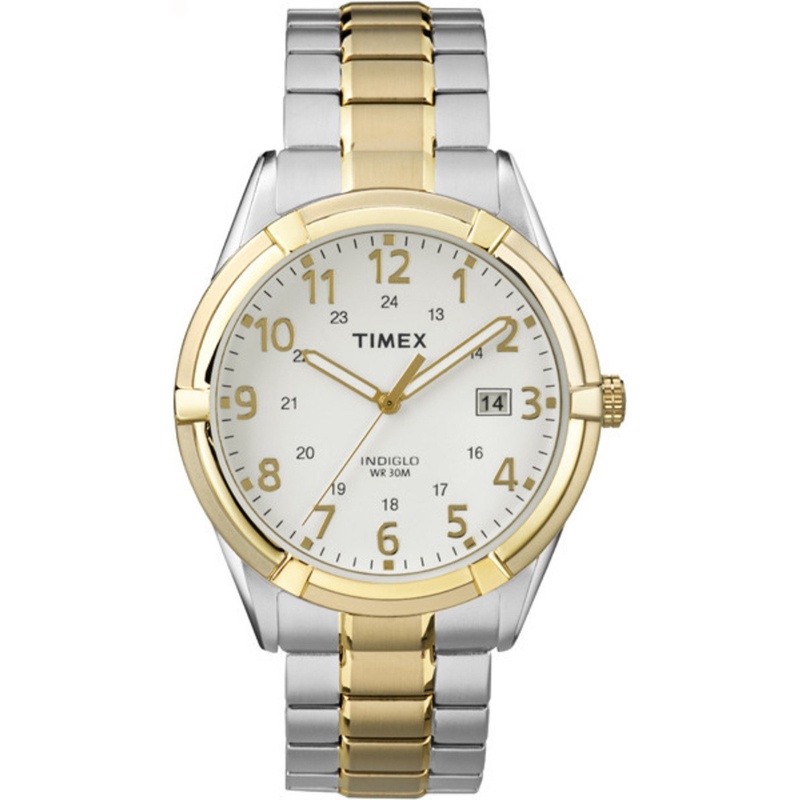 Amazon.com: Timex Men's TW2P89300 Easton Avenue Two-Tone Stainless Steel Expansion Band Watch: Timex: Watches