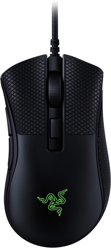Amazon.com: Razer DeathAdder v2 Mini Gaming Mouse: 8500K DPI Optical Sensor - 62g Lightweight Design - Chroma RGB Lighting - 6 Programmable Buttons - Anti-Slip Grip Tape Included - Classic Black: Computers & Accessories