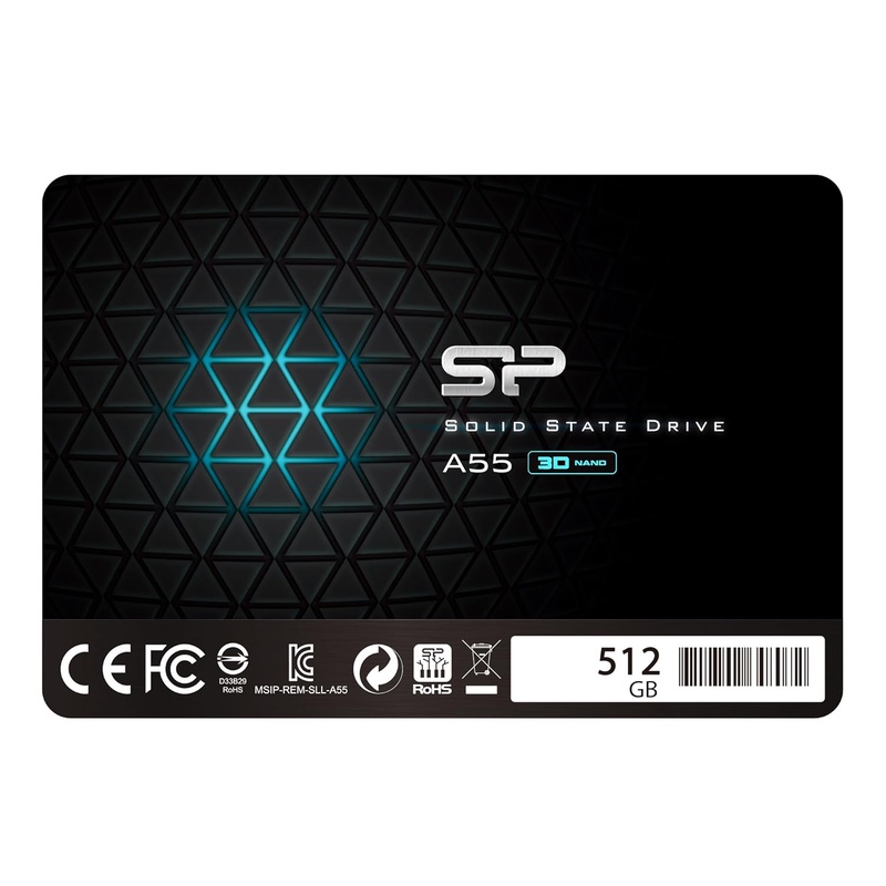Amazon.com: Silicon Power 512GB SSD 3D NAND A55 SLC Cache Performance Boost SATA III 2.5