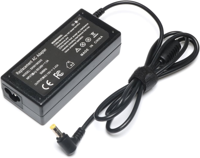 Amazon.com: 65W 19V 3.42A Laptop Charger for Toshiba Satellite C55 C655 C850 C50 L755 C855 L655 L745 P50 C855D C55D S55 AC Adapter; Portege Z30 Z930 Z830, Satellite Radius 11 14 15 Power Cord Supply, 5.5 2.5mm: Computers & Accessories