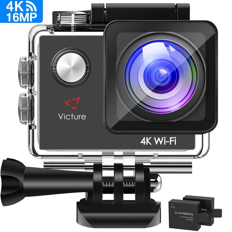 Amazon.com : Victure AC600 Action Camera 4K WiFi 16MP UHD Sports DV Camera 30M Waterproof Underwater Camcorder : Camera & Photo