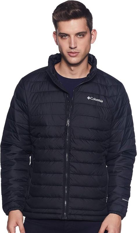 Amazon.com : Columbia Men's Powder Lite Hooded Winter Jacket, Water repellent : Clothing