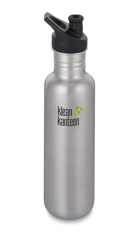 Amazon.com : Klean Kanteen 27oz Classic Stainless Steel Water Bottle Single Wall with Leak Resistant Sport Cap 3.0 - Brushed Stainless : Sports & Outdoors