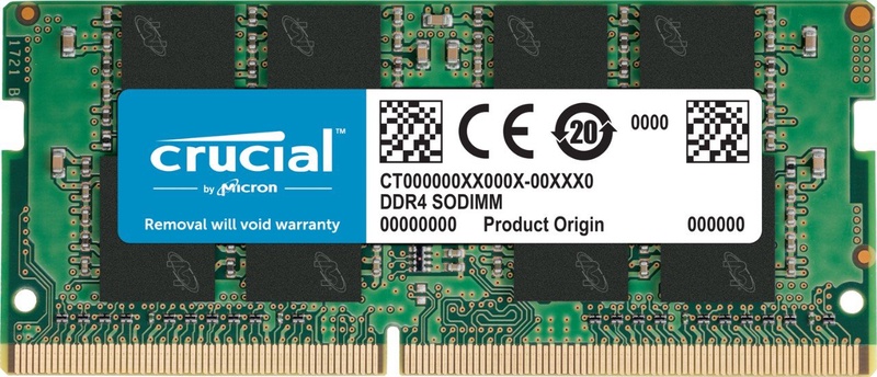 Crucial 8GB Single DDR4 2666 MT/s (PC4-21300) SR x8 SODIMM 260-Pin Memory - CT8G4SFS8266 at Amazon.com