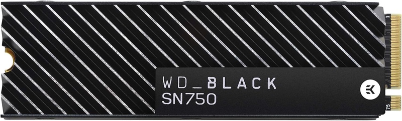 Amazon.com: WD_Black SN750 1TB NVMe Internal Gaming SSD with Heatsink - Gen3 PCIe, M.2 2280, 3D NAND - WDS100T3XHC: Computers & Accessories