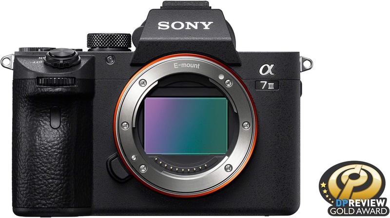 Amazon.com : Sony a7 III Full-Frame Mirrorless Interchangeable-Lens Camera Optical with 3-Inch LCD, Black (ILCE7M3/B) : Camera & Photo