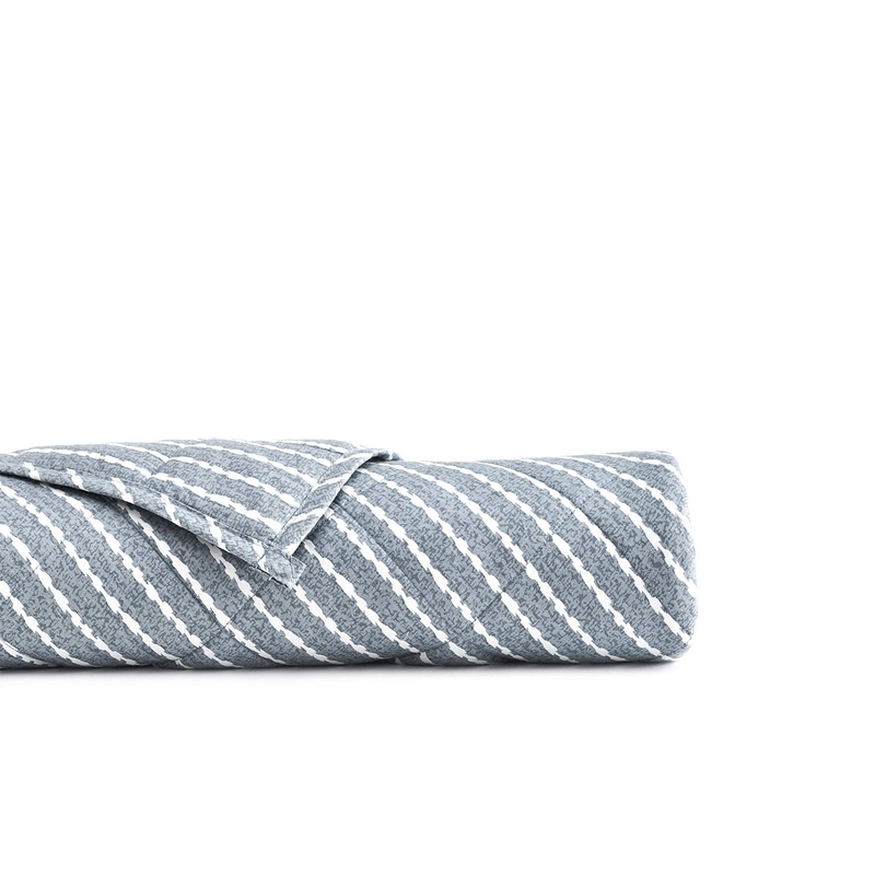 Amazon.com: YnM Weighted Blanket (7 lbs for Kids Weigh Around 60lbs, 41''x60'') | 2.0 Cozy Heavy Blanket | 100% Oeko-Tex Certified Cotton Material with Premium Glass Beads, Blue White: Home & Kitchen