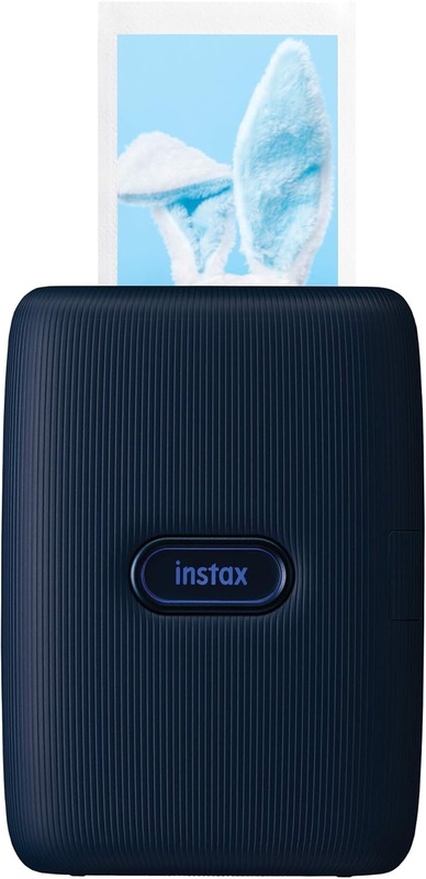 Amazon.com : Fujifilm Instax Mini Link Smartphone Printer - Dark Denim : Camera & Photo