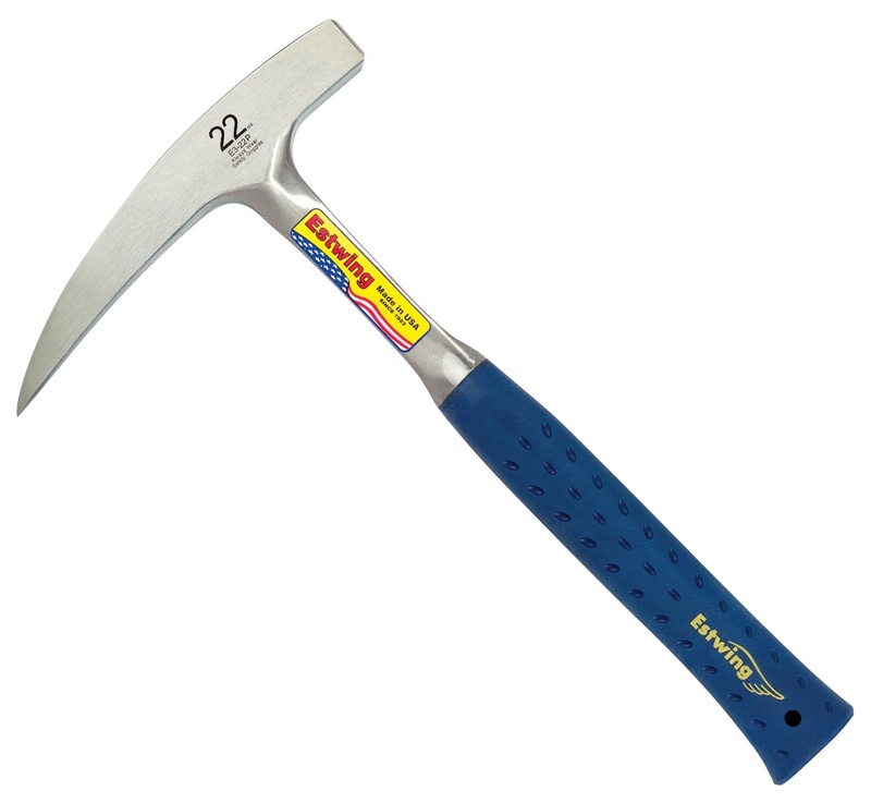 Estwing Rock Pick - 22 oz Geological Hammer with Pointed Tip & Shock Reduction Grip - E3-22P - Masonry Hammers - Amazon.com
