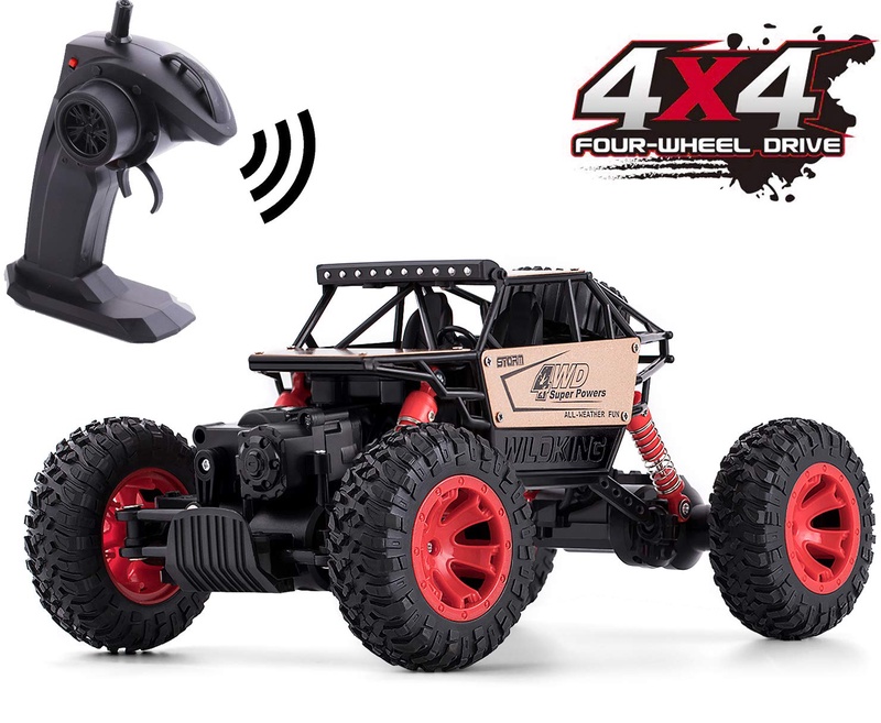 Amazon.com: Remote Control Car for Boys, RC Cars for Gift Car Remote Control Road Vehicle Toys for Boy/Girls 4 WD 1:16 Scale Rock Crawlers: Toys & Games