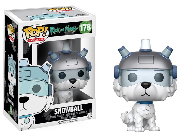 Amazon.com: Funko POP Animation Rick and Morty Snowball Action Figure: Funko Pop! Animation:: Toys & Games
