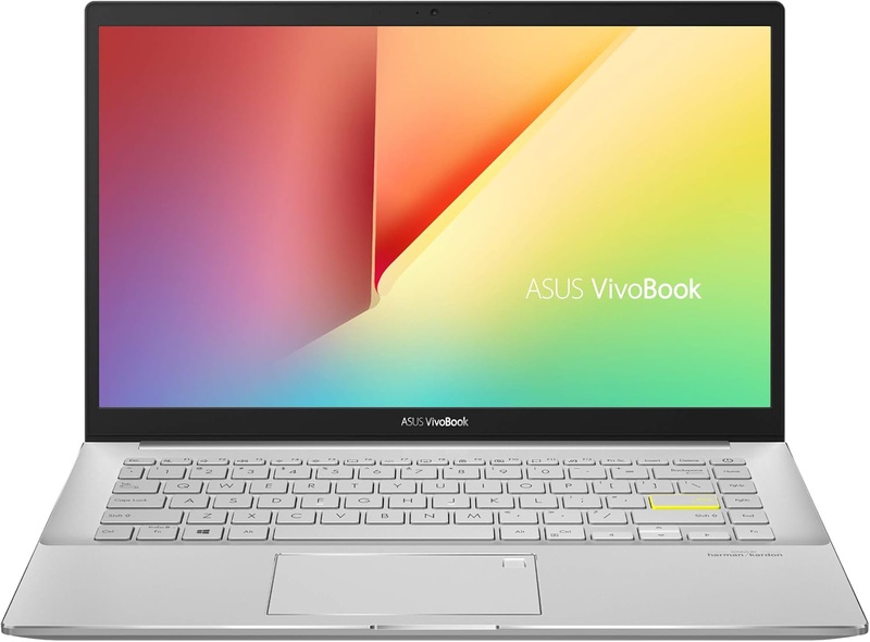 Amazon.com: ASUS VivoBook S14 S433 Thin and Light Laptop, 14” FHD Display, Intel Core i5-1135G7 CPU, 8GB DDR4 RAM, 512GB PCIe SSD, Thunderbolt 3, Wi-Fi 6, Windows 10 Home, Dreamy White, S433EA-DH51-WH: Computers & Accessories