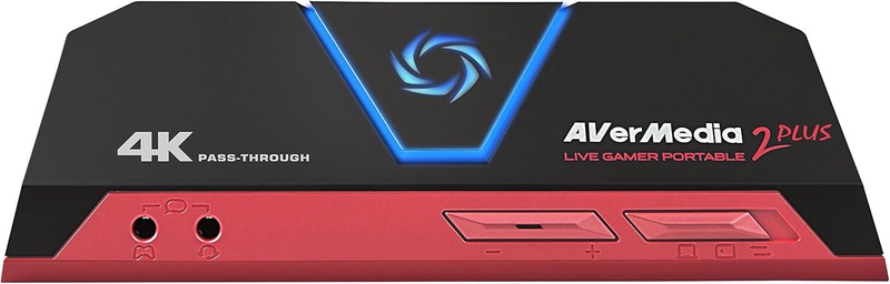 Amazon.com: AVerMedia Live Gamer Portable 2 Plus, 4K Pass-Through, 4K Full HD 1080p60 USB Game Capture, Ultra Low Latency, Record, Stream, Plug & Play, Party Chat for Xbox, Playstation, Nintendo Switch (GC513): Computers & Accessories