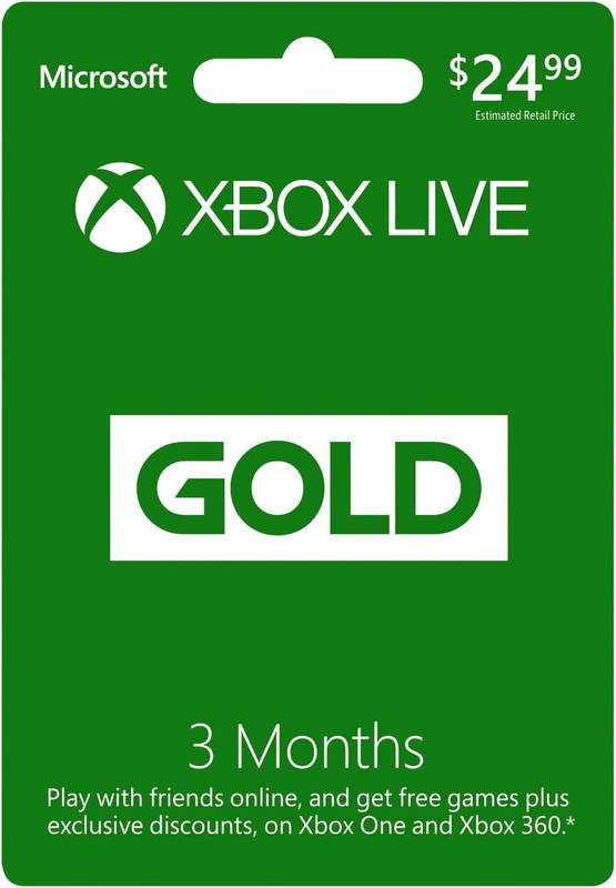 Amazon.com: 3 Month Xbox Live Gold Membership - [Digital Code]: Video Games