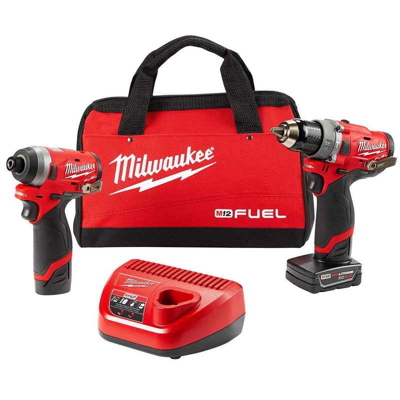 Milwaukee Electric Tools 2598-22 M12 Fuel 2 Pc Kit- 1/2