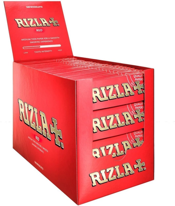 Amazon.com: Rizla Red Regular Rolling Papers 70mm Full Box Of 100 packs: Health & Personal Care