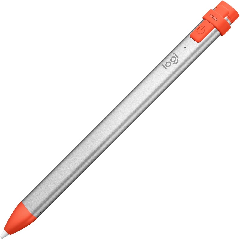 Amazon.com: Logitech Crayon Digital Pencil for iPad Pro 12.9-Inch (3rd Gen), iPad Pro 11-Inch, iPad (7th Gen), iPad (6th (Gen), iPad Air (3rd Gen), iPad Mini 5, iOS 12.2 and Above — (Orange) (Renewed): Computers & Accessories