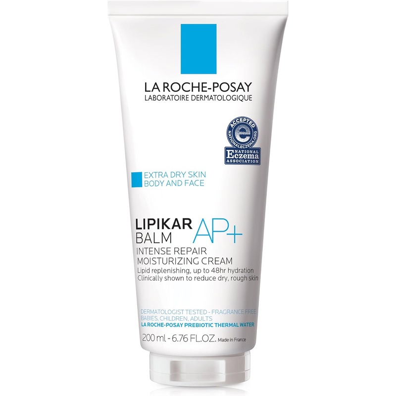 Amazon.com: La Roche-Posay Lipikar Balm AP+ Intense Repair Body Cream, 6.76 Fl. Oz.: Luxury Beauty