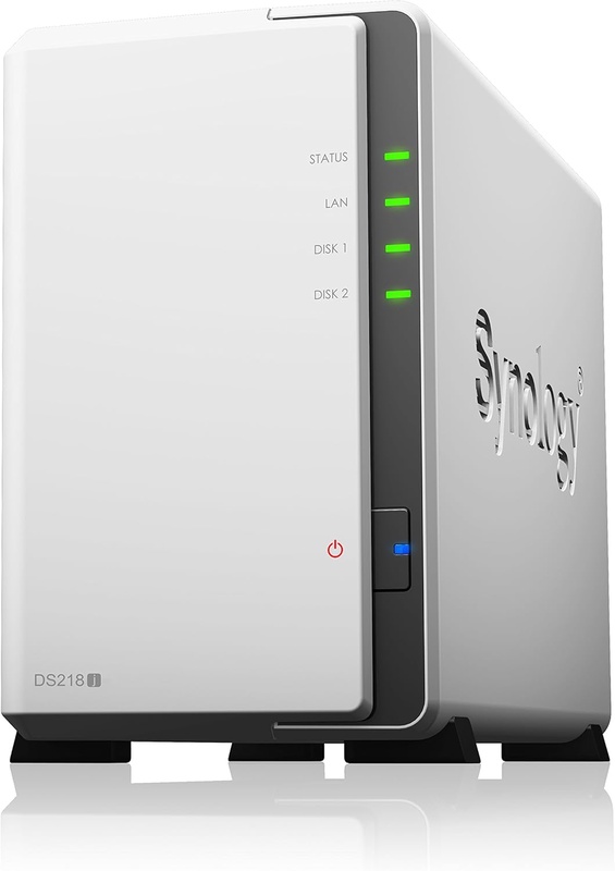 Amazon.com: Synology 2 bay NAS DiskStation DS218j (Diskless): Computers & Accessories