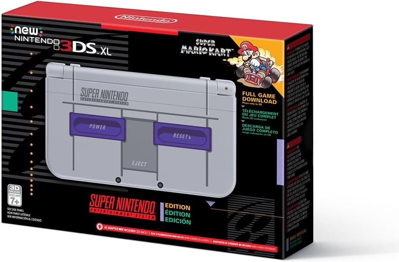 Amazon.com: Nintendo New 3DS XL - Super NES Edition + Super Mario Kart for SNES: nintendo 3ds: Video Games