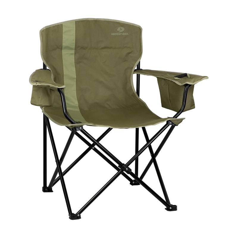 Amazon.com: Mossy Oak Heavy Duty Folding Camping Chairs, Lawn Chair, One Size, Bark: Sports & Outdoors