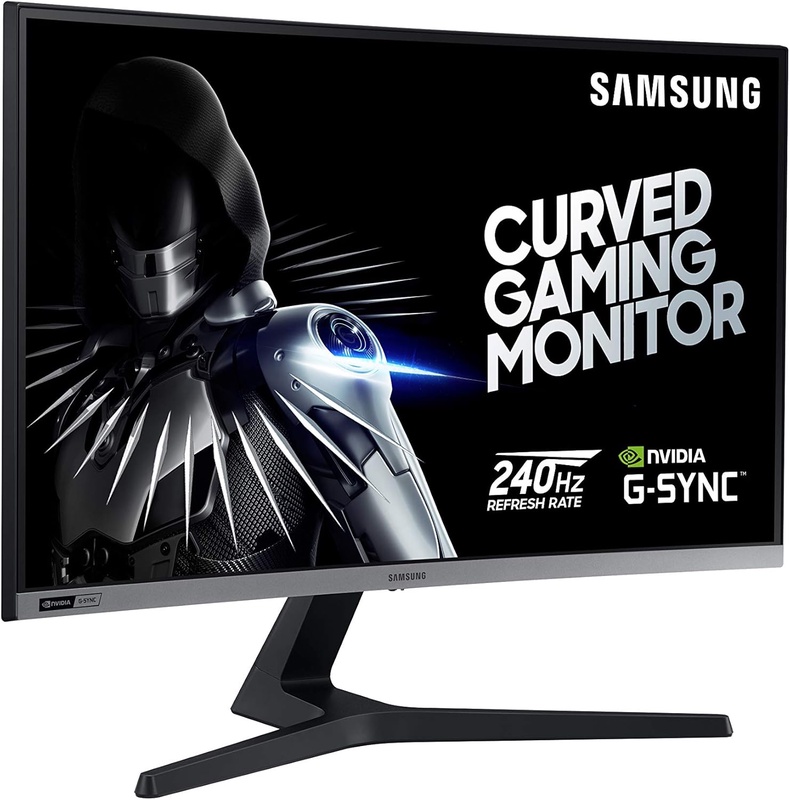 Amazon.com: Samsung 27-Inch CRG5 240Hz Curved Gaming Monitor (LC27RG50FQNXZA) – Computer Monitor, 1920 x 1080p Resolution, 4ms Response Time, G-Sync Compatible, HDMI,Black: Computers & Accessories