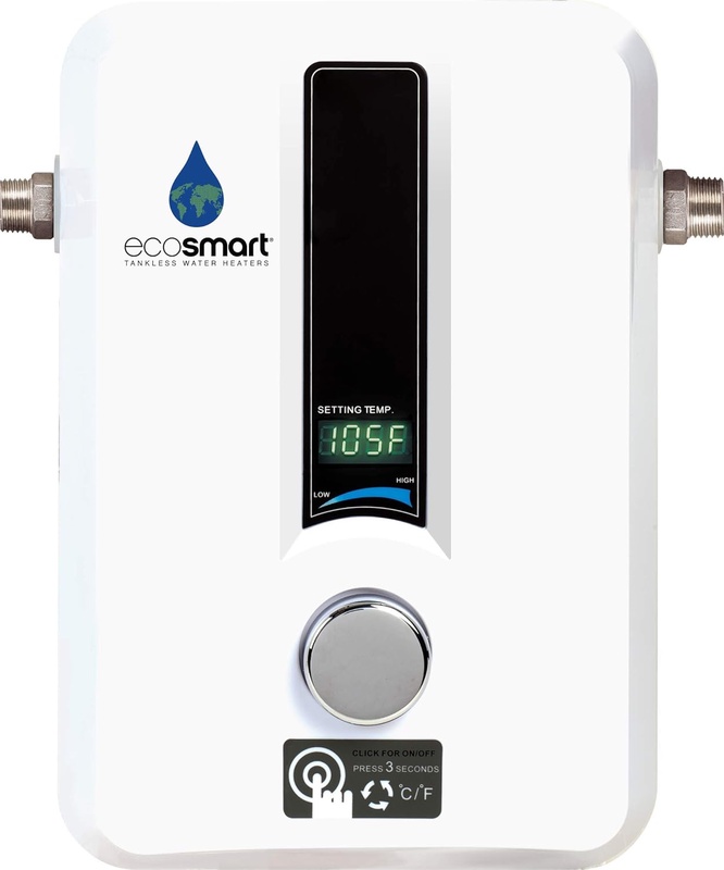EcoSmart ECO 11 Electric Tankless Water Heater, 13KW at 240 Volts with Patented Self Modulating Technology - Instant Hot Water Heater - Amazon.com