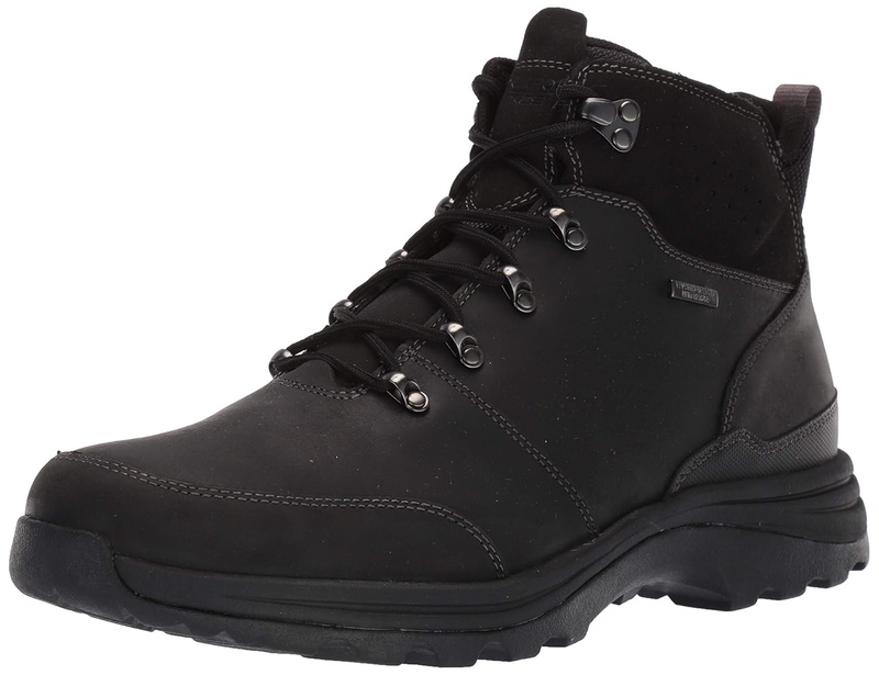 Amazon.com | Rockport Men's XCS Cold Springs Mudguard Waterproof Boot Mid Calf, Black, 090 W US | Chelsea