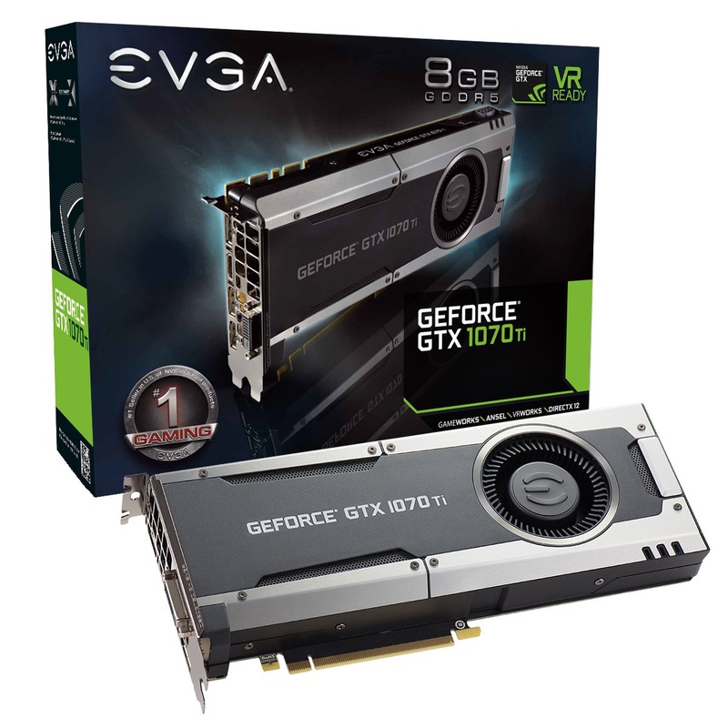 Amazon.com: EVGA GeForce GTX 1070 Ti GAMING, 8GB GDDR5, EVGA OCX Scanner OC, White LED, DX12OSD Support (PXOC) Graphics Card 08G-P4-5670-KR: Computers & Accessories