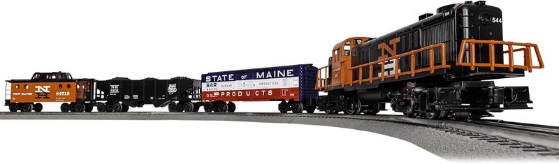 Amazon.com: Lionel New Haven RS-3 Lion Chief Ready to Run Train Set: Toys & Games