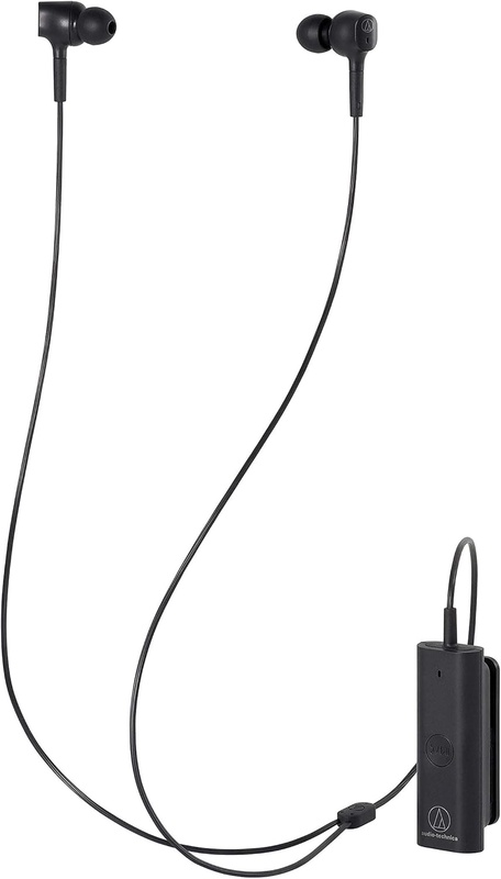 Amazon.com: Audio-Technica ATH-ANC100BT QuietPoint Wireless In-Ear Active Noise-Cancelling Headphones, Black: Electronics