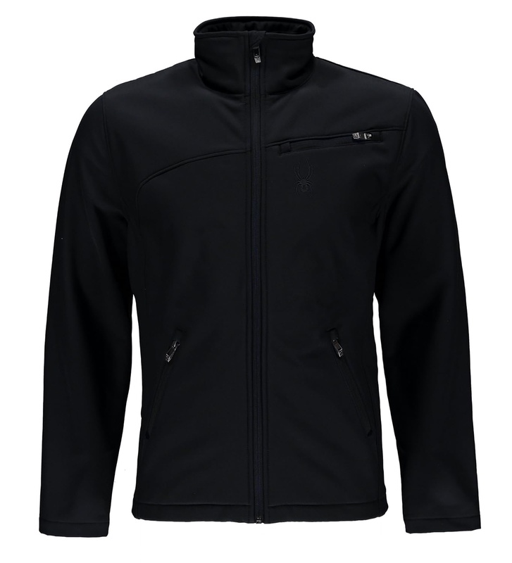 Amazon.com: Spyder Men's Softshell Jacket, Black/Black, Small: Sports & Outdoors