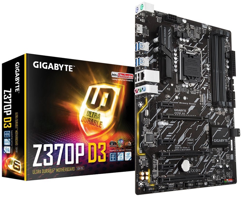 Amazon.com: GIGABYTE Z370P D3 (Intel LGA1151/ Z370/ ATX/M.2/ GbE LAN with 25KV Protection/RGB Fusion/Smart Fan 5/ USB 3.1/ ALC887/ HDMI/Anti-Sulfur Resistors/Motherboard): Computers & Accessories
