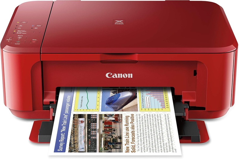Amazon.com: Canon PIXMA MG3620 Wireless All-In-One Color Inkjet Printer with Mobile and Tablet Printing, Red: Newpan Outlet