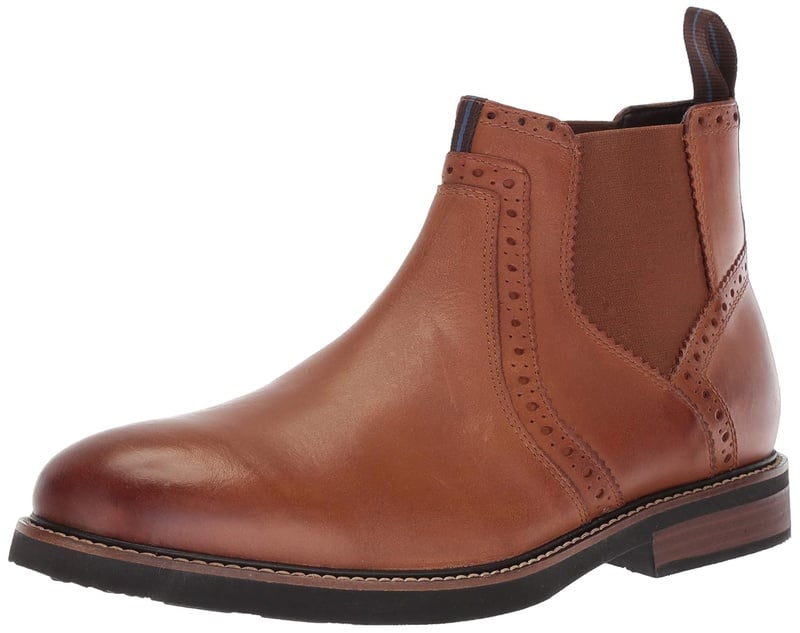 Amazon.com | Nunn Bush Men Otis Chelsea Fashion Boot with KORE Comfort Walking Technology, Tan Crazy Horse, 11 | Chelsea