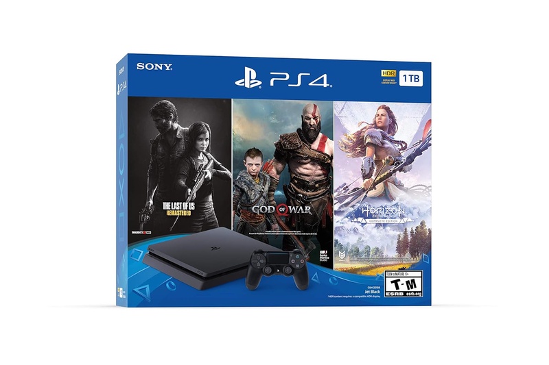 Amazon.com: PlayStation 4 Slim 1TB Console - Only On PlayStation Bundle: Video Games