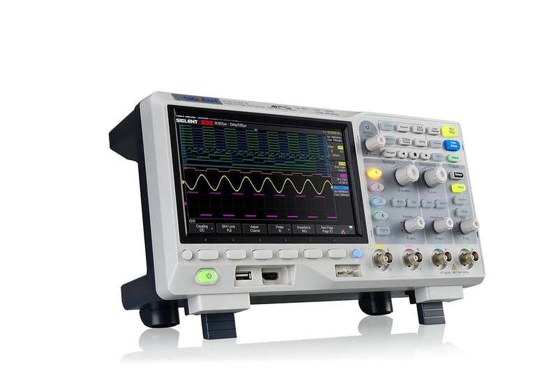Siglent SDS1104X-E 100Mhz digital oscilloscope 4 channels standard decoder: Amazon.com: Industrial & Scientific