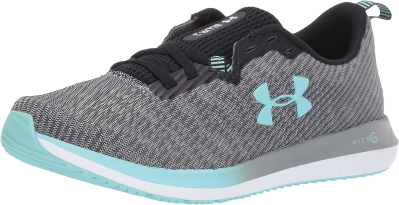 Amazon.com | Under Armour Women's Micro G Blur 2 Running Shoe, Black (001)/White, 5.5 M US | Road Running