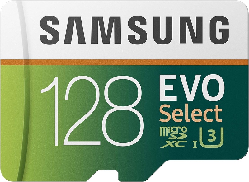 Amazon.com: Samsung 128GB 100MB/s (U3) MicroSDXC EVO Select Memory Card with Full-Size Adapter (MB-ME128GA/AM): Computers & Accessories