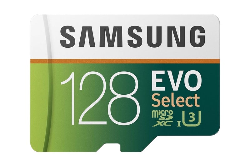 Amazon.com: Samsung 128GB 100MB/s (U3) MicroSD EVO Select Memory Card with Adapter (MB-ME128GA/AM): Computers & Accessories