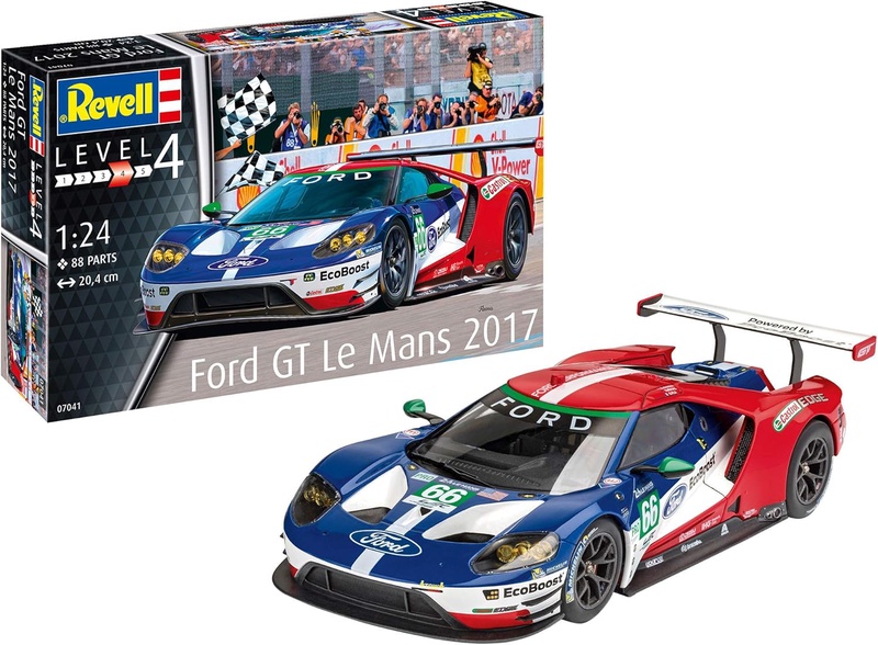 Amazon.com: Revell RV07041 2017 Ford Gt - Le Mans Model Kit, Various: Toys & Games