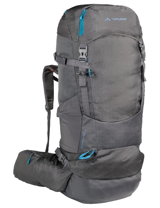 Amazon.com : VAUDE Women's Skarvan 65+10 Backpack - 65L - 75L - Very Large Robust Backpack for Trekking and Backpacking - Water Repellent - Exceptional Load Distribution and Great Carrying Comfort - Adjustable Suspension System - Plenty of Storage Space - Raincover Included - Black Iron : Sports & Outdoors