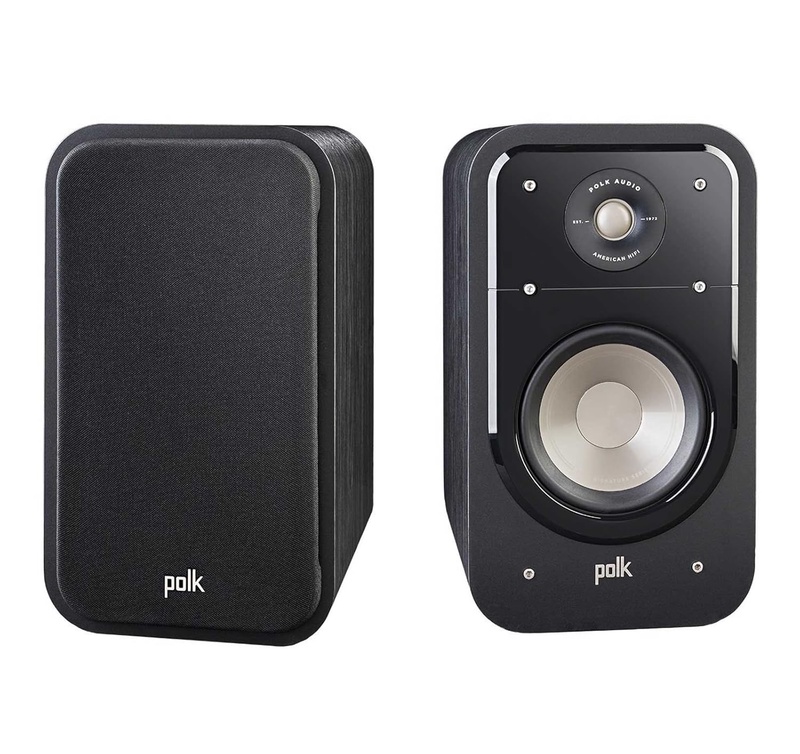 Amazon.com: Polk Signature Series S20 Bookshelf Speakers for Home Theater, Surround Sound and Premium Music | Powerport technology | Detachable Magnetic Grille (Pair ): Home Audio & Theater