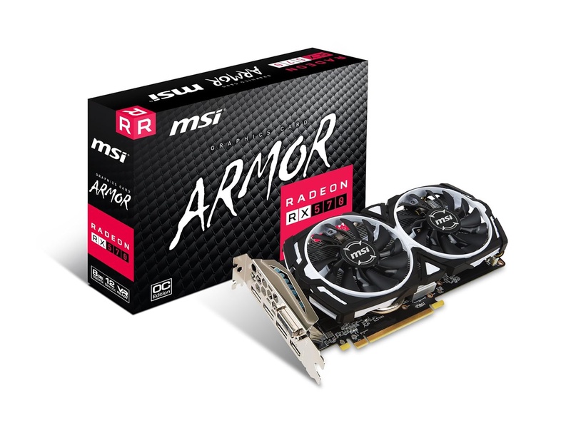 Amazon.com: MSI Gaming Radeon RX 570 256-bit 8GB GDRR5 DirectX 12 VR Ready CFX Graphcis Card (RX 570 ARMOR 8G OC): Computers & Accessories