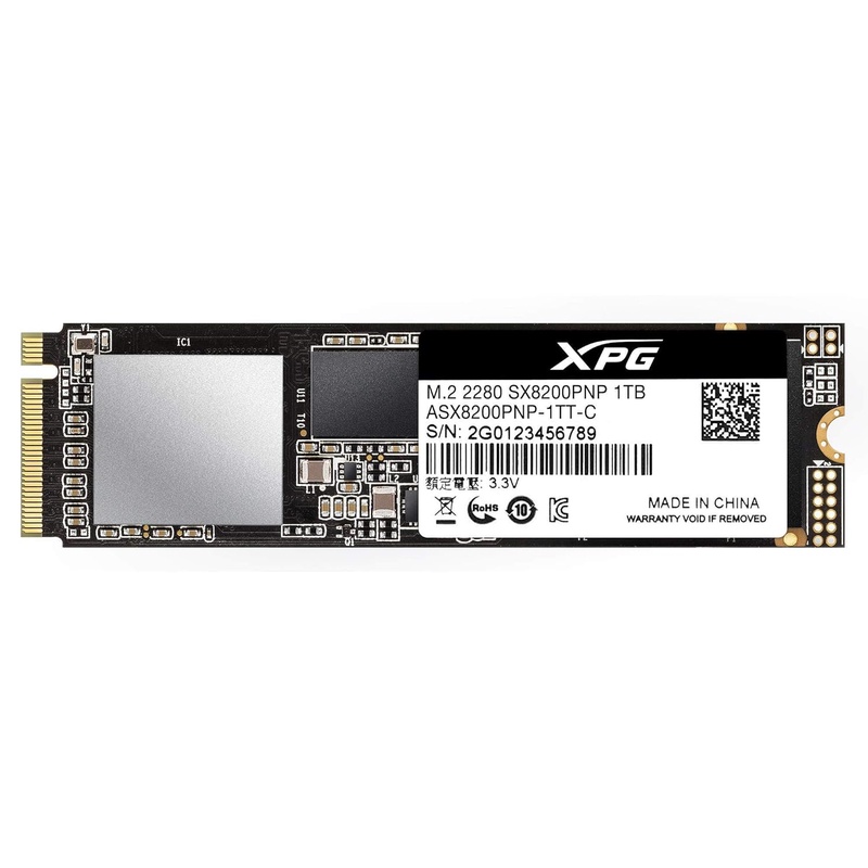 Amazon.com: ADATA XPG SX8200 Pro 1TB 3D NAND NVMe Gen3x4 PCIe M.2 2280 Solid State Drive R/W 3500/3000MB/s SSD (ASX8200PNP-1TT-C): Computers & Accessories