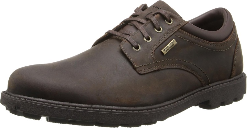 Amazon.com | Rockport Men's Storm Surge Water Proof Plain Toe Oxford Tan 9.5 M (D)-9.5 M | Shoes