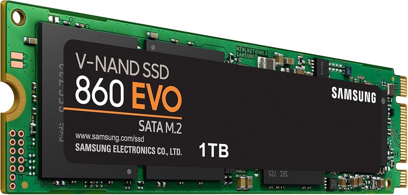 Amazon.com: Samsung 860 EVO SSD 1TB - M.2 SATA Internal Solid State Drive with V-NAND Technology (MZ-N6E1T0BW): Computers & Accessories
