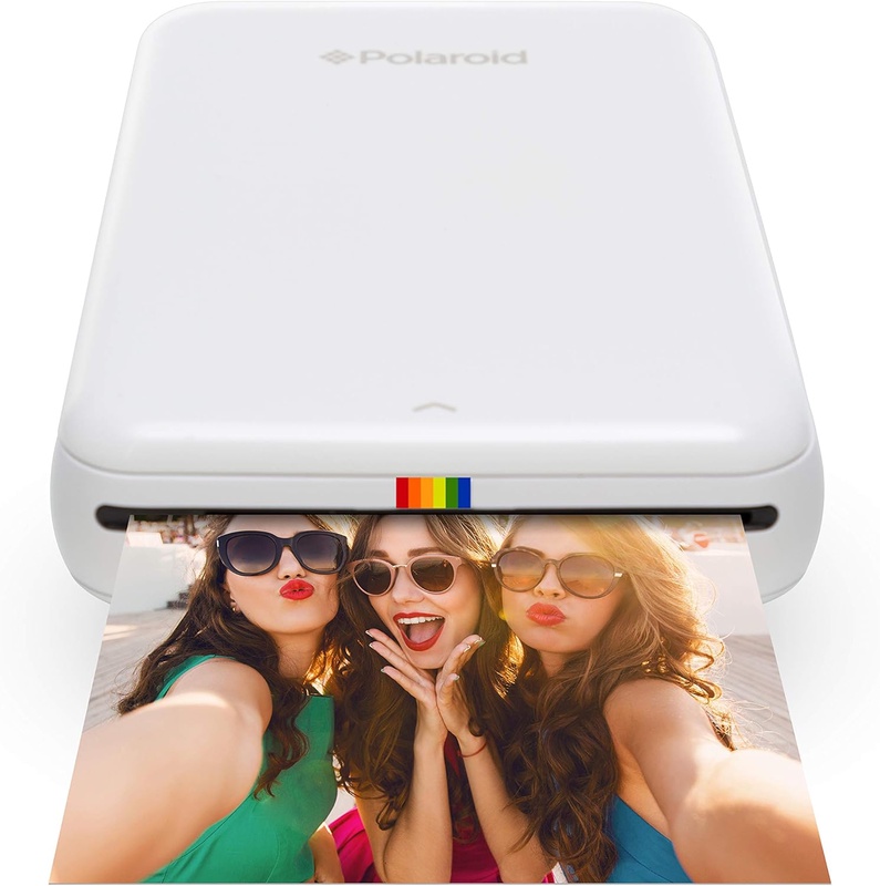 Amazon.com : Polaroid ZIP Wireless Mobile Photo Mini Printer (White) Compatible w/ iOS & Android, NFC & Bluetooth Devices : Camera & Photo