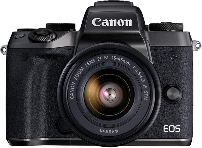 Amazon.com : Canon EOS M5 Mirrorless Camera Kit 15-45mm Lens Kit - Wi-Fi Enabled & Bluetooth : Camera & Photo
